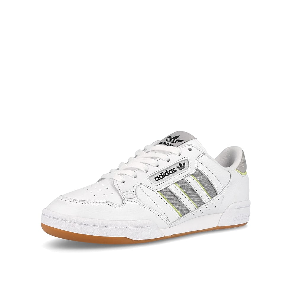 adidas continental 80 stripes Footwear White / Grey Two / Semi Frozen yellow  Detailfoto | Overkill