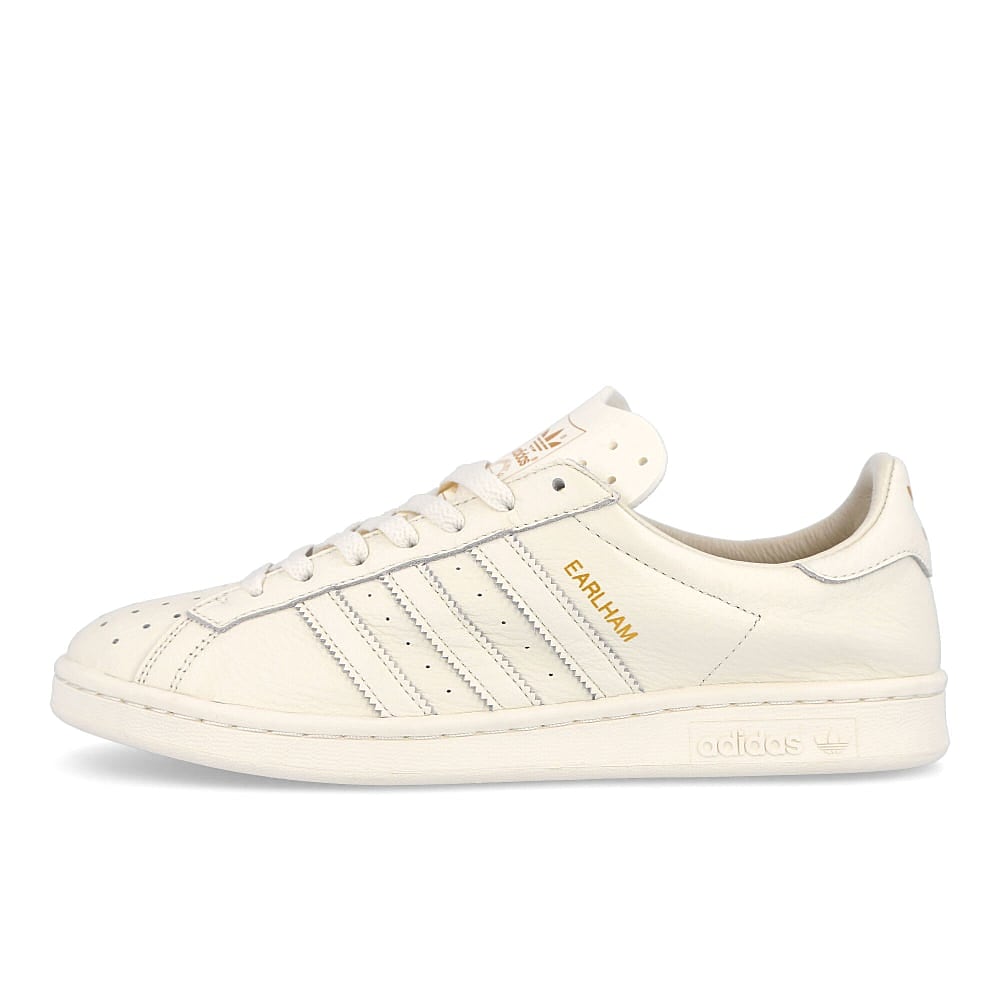 adidas earlham Off White-Off White-Gold Metallic Sneakers FX5627 | Overkill
