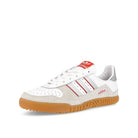 adidas indoor comp Footwear White-Silver Metallic-Off White Sneakers  Close Up | Overkill