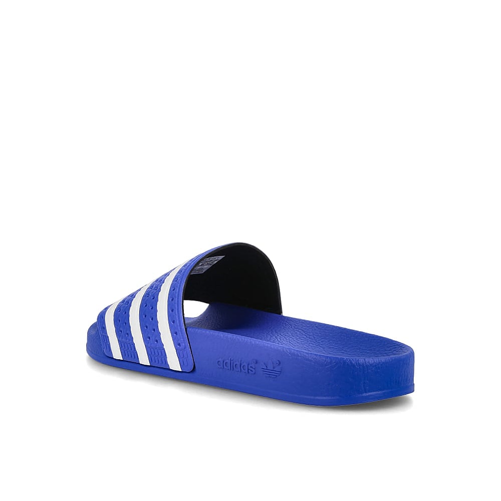 adidas adilette Glory Blue / Footwear White / Glory Blue  Close-up | Overkill