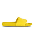 adidas adilette lite Hazy Yellow / Footwear White / Hazy Yellow   Material | Overkill