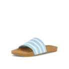 adidas wmns adilette Hazy Sky / Core White / Core White  Detailfoto | Overkill