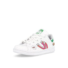adidas stan smith c Footwear White / Footwear White / Vivid Green  Detailfoto | Overkill