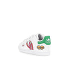 adidas stan smith el infants Footwear White / Footwear White / Vivid Green  Close-up | Overkill
