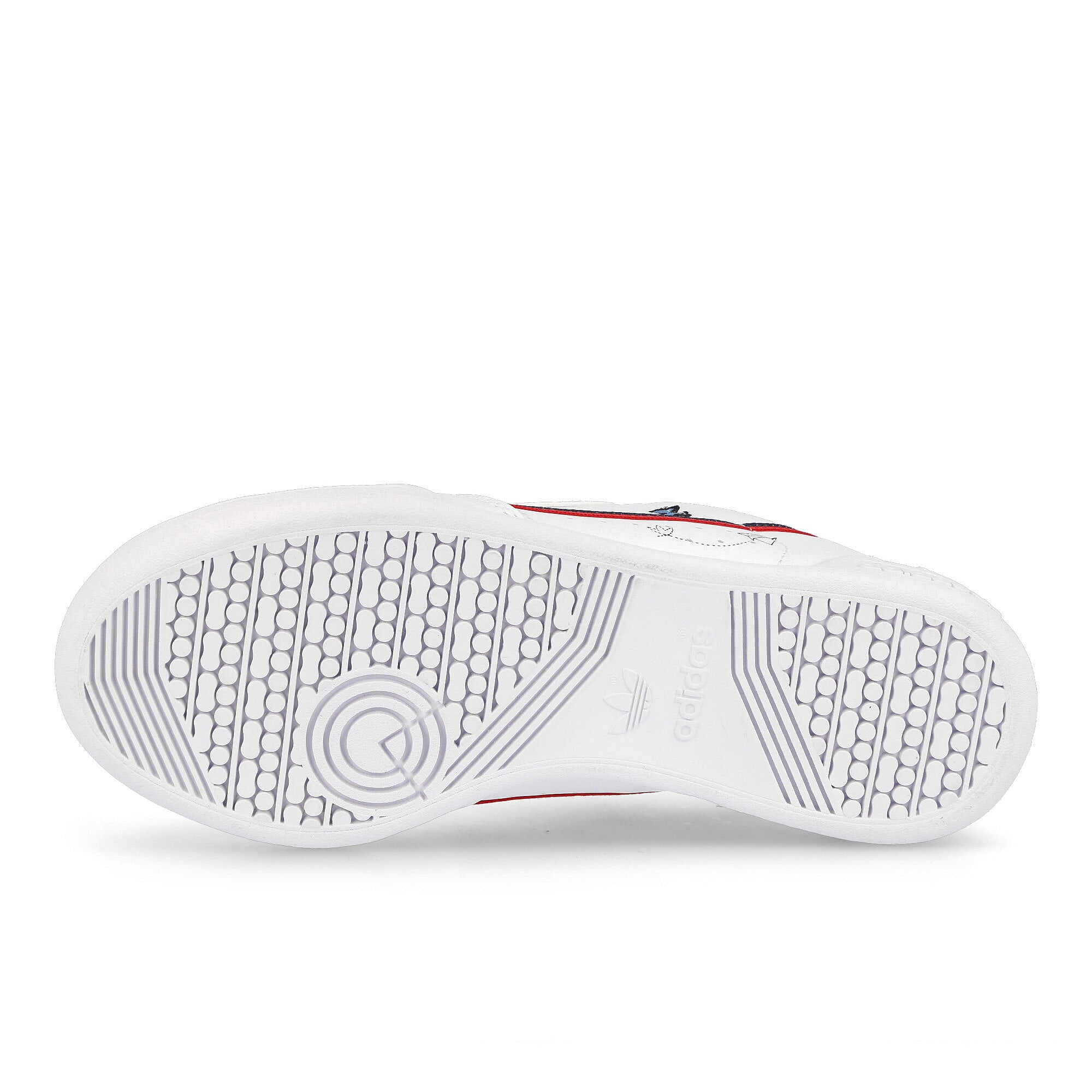 adidas continental 80 junior Footwear White / Collegiate Navy / Scarlet  Detail view 2 | Overkill