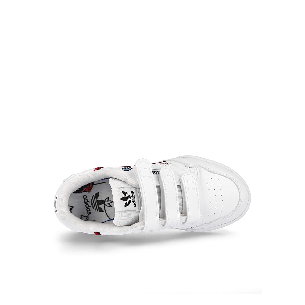 adidas continental 80 cf c Footwear White / Collegiate Navy / Scarlet  Detail view 1 | Overkill