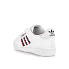adidas continental 80 stripes junior Footwear White / Collegiate Navy / Vivid Red  Close-up | Overkill
