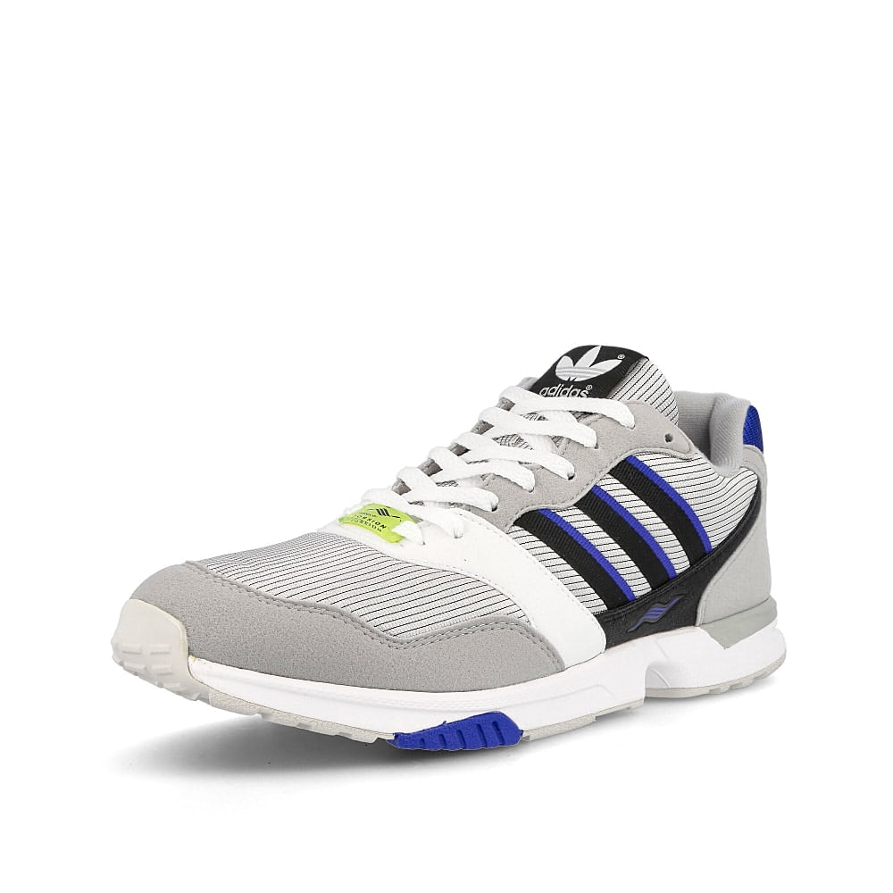 adidas zx 1000 c Grey One-Core Black-Team Royal Blue Sneakers  Close Up | Overkill