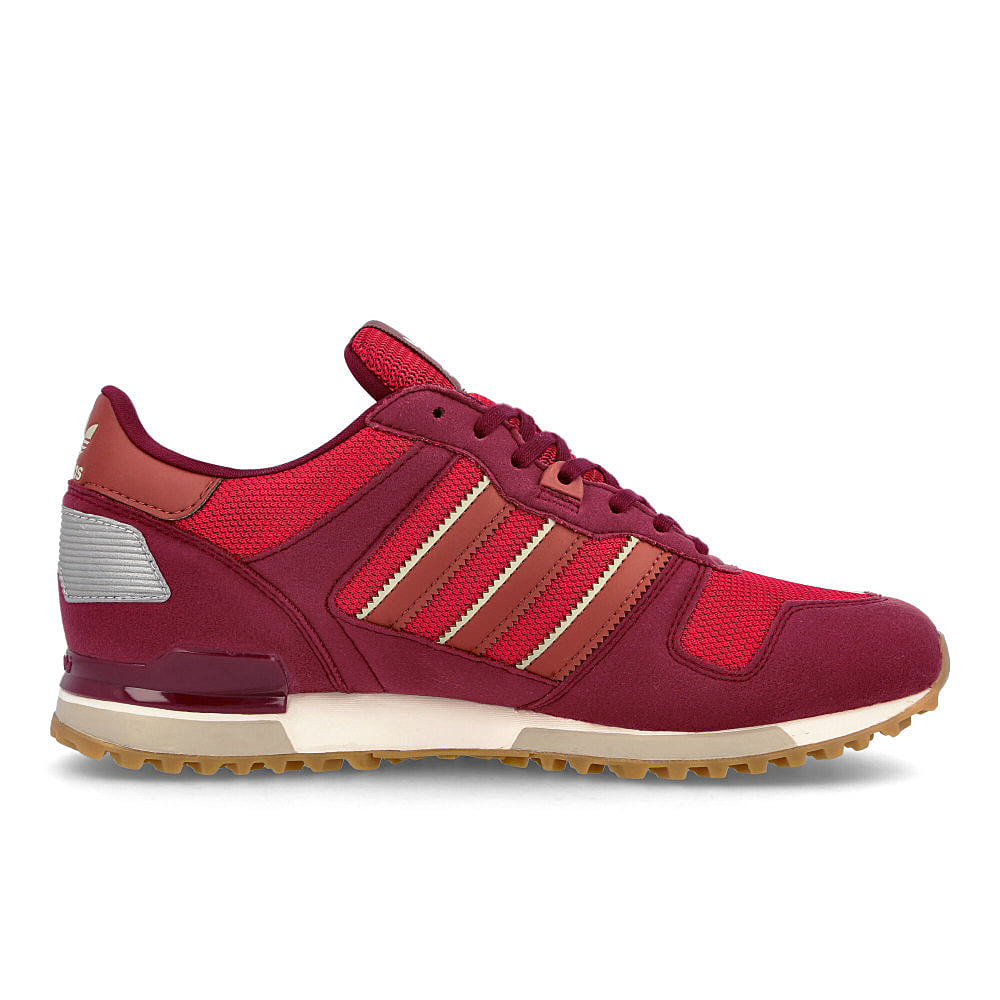 adidas zx 700 Scarlet-Wild Sepia-Collegiate Burgundy Sneakers  Silhouette | Overkill