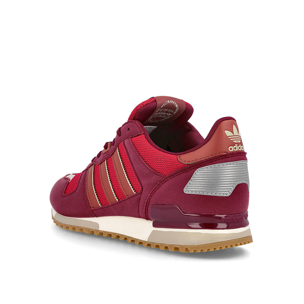 adidas zx 700 Scarlet-Wild Sepia-Collegiate Burgundy Sneakers  Material | Overkill