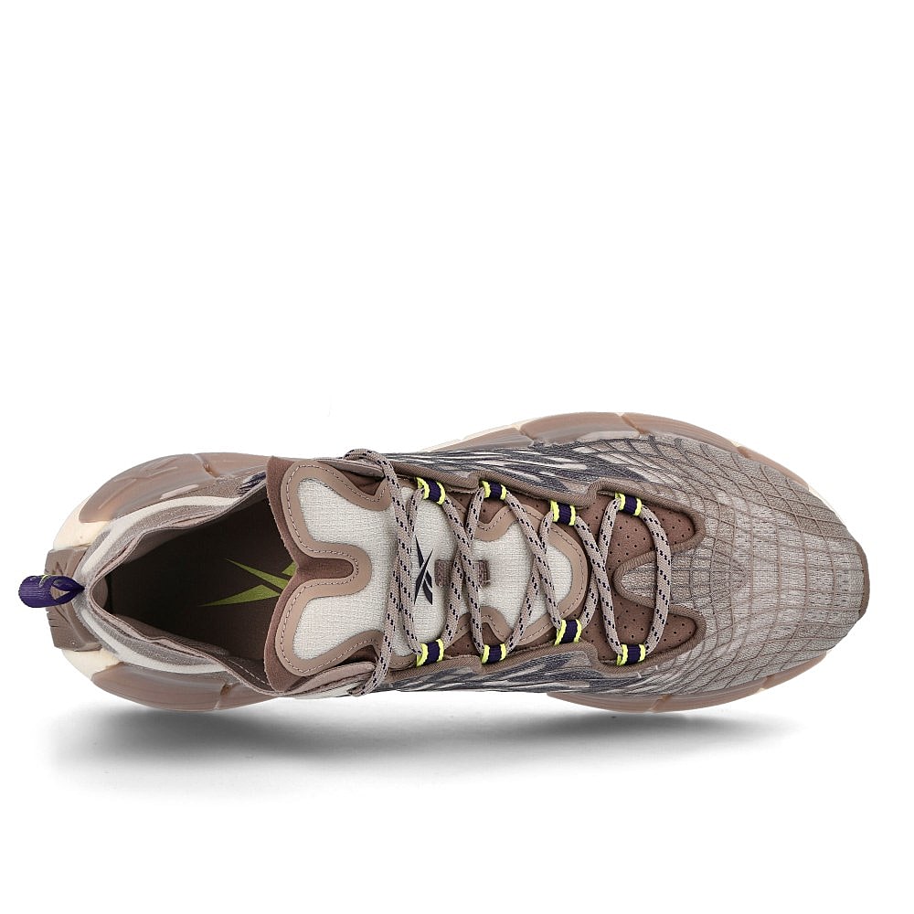 Reebok zig kinetica ii Boulder Grey / Dark Orchid / Classic White  Detail view 1 | Overkill