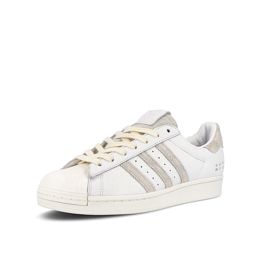 adidas superstar Running White-Crystal White-Off White Sneakers  Close Up | Overkill