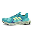 adidas zx runner 4d carbon Light Aqua-Yellow Tint-Purple Sneakers FY0152 | Overkill