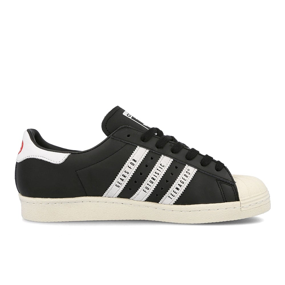 adidas Pharrell Williams x adidas Superstars 80s Human Made Core Black-Footwear White-Off White Sneakers  Silhouette | Overkill