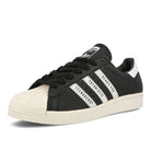 adidas Pharrell Williams x adidas Superstars 80s Human Made Core Black-Footwear White-Off White Sneakers  Close Up | Overkill