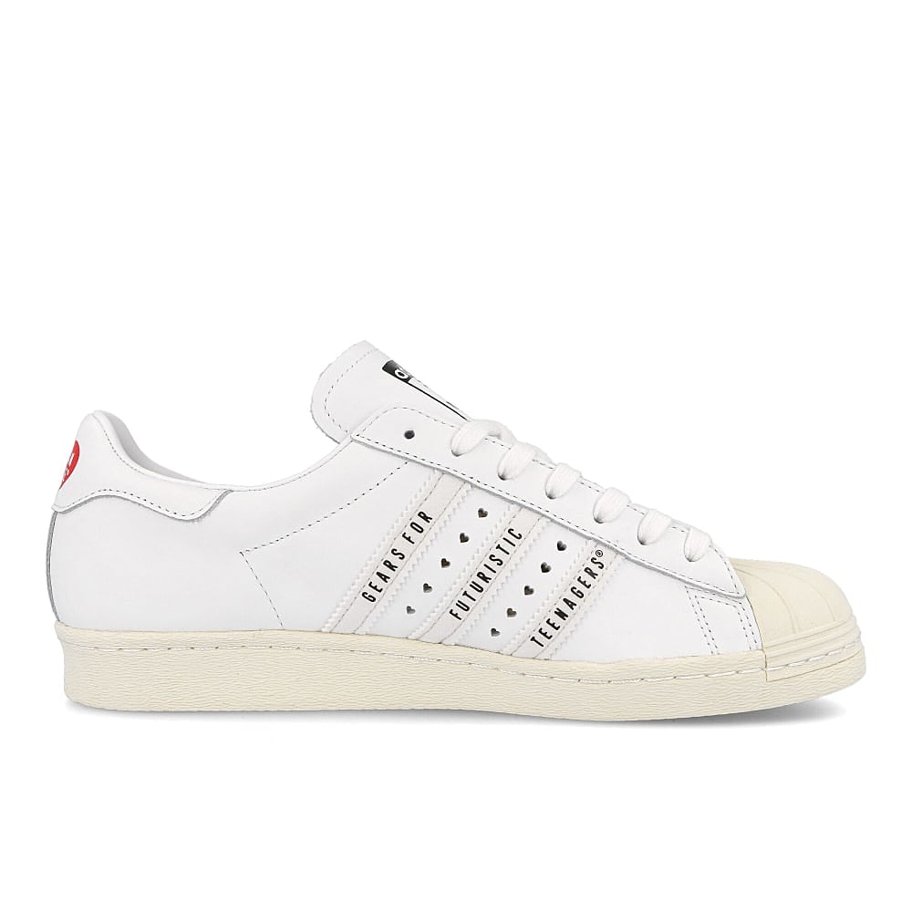 adidas Pharrell Williams x adidas Superstars 80s Human Made Core Black-Footwear White-Off White Sneakers  Silhouette | Overkill