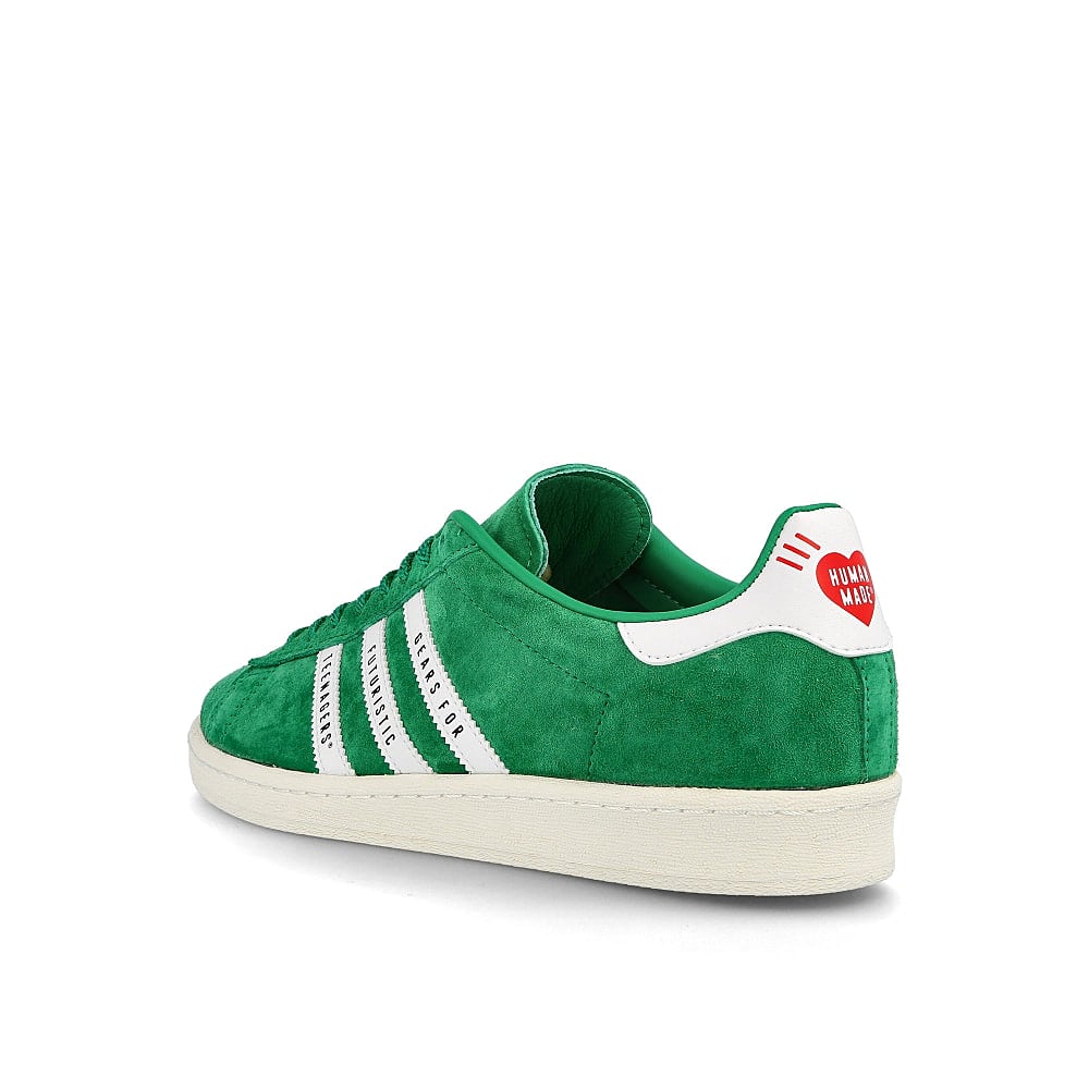 adidas Human Made x adidas Campus Green-Footwear White-Off White Sneakers  Material | Overkill