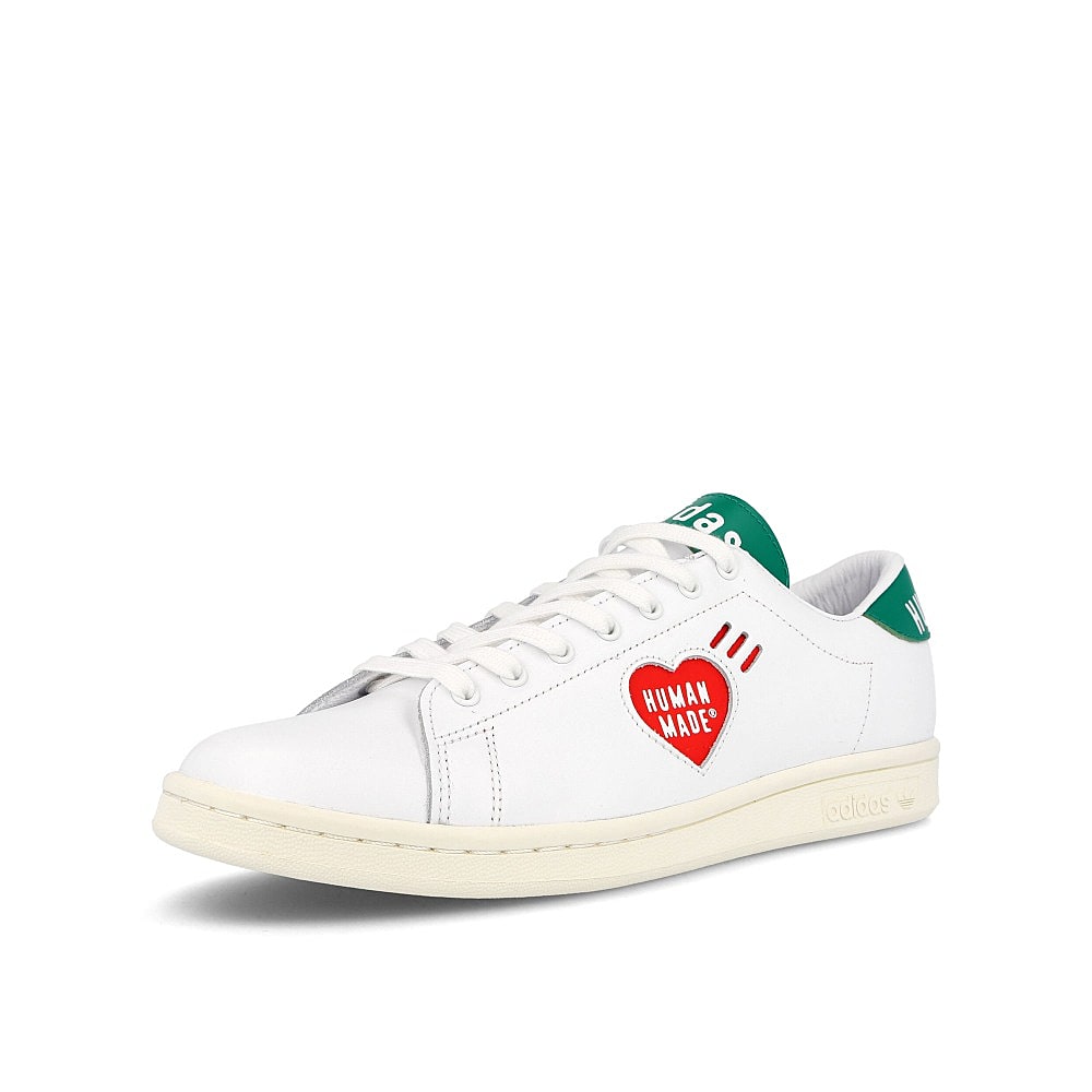 adidas Human Made x adidas Stan Smith Footwear White-Off White-Gold Metallic Sneakers  Close Up | Overkill