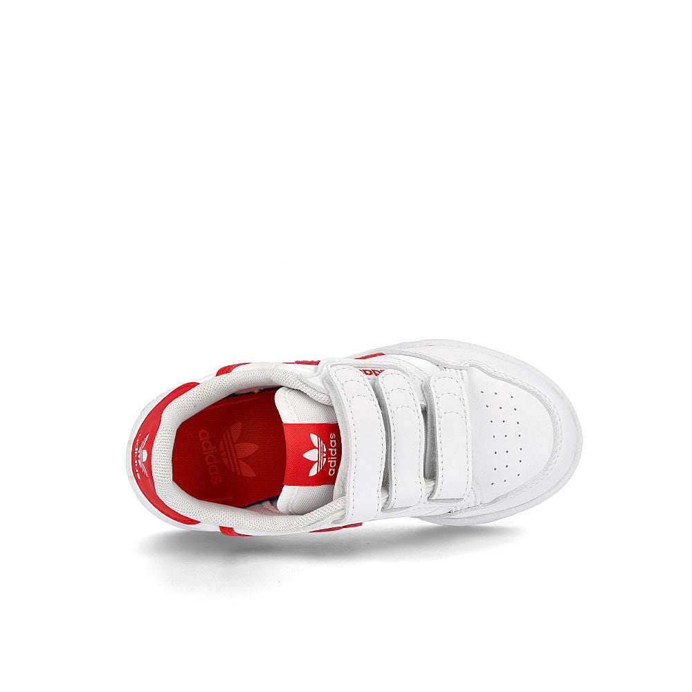 adidas continental 80 cf kids Footwear White / Vivid Red / Footwear White  Detail view 1 | Overkill
