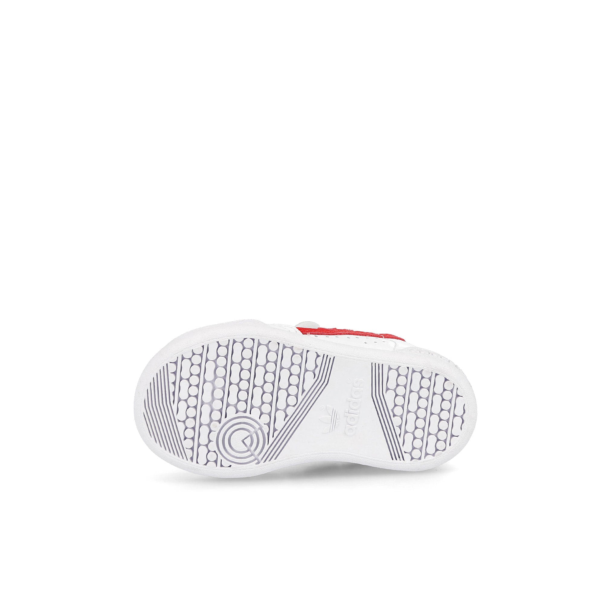 adidas continental 80 cf infants Footwear White / Vivid Red / Footwear White  Detail view 2 | Overkill