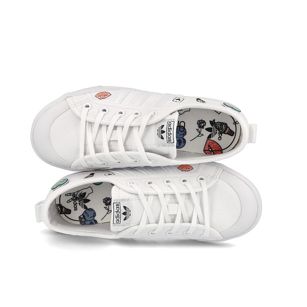 adidas nizza c Footwear White / Footwear White / Footwear White  Detail view 1 | Overkill