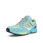 adidas wmns zx 8000 Hazy Sky / Yellow Tint / Wild Pink Low Top Sneakers  Close Up | Overkill