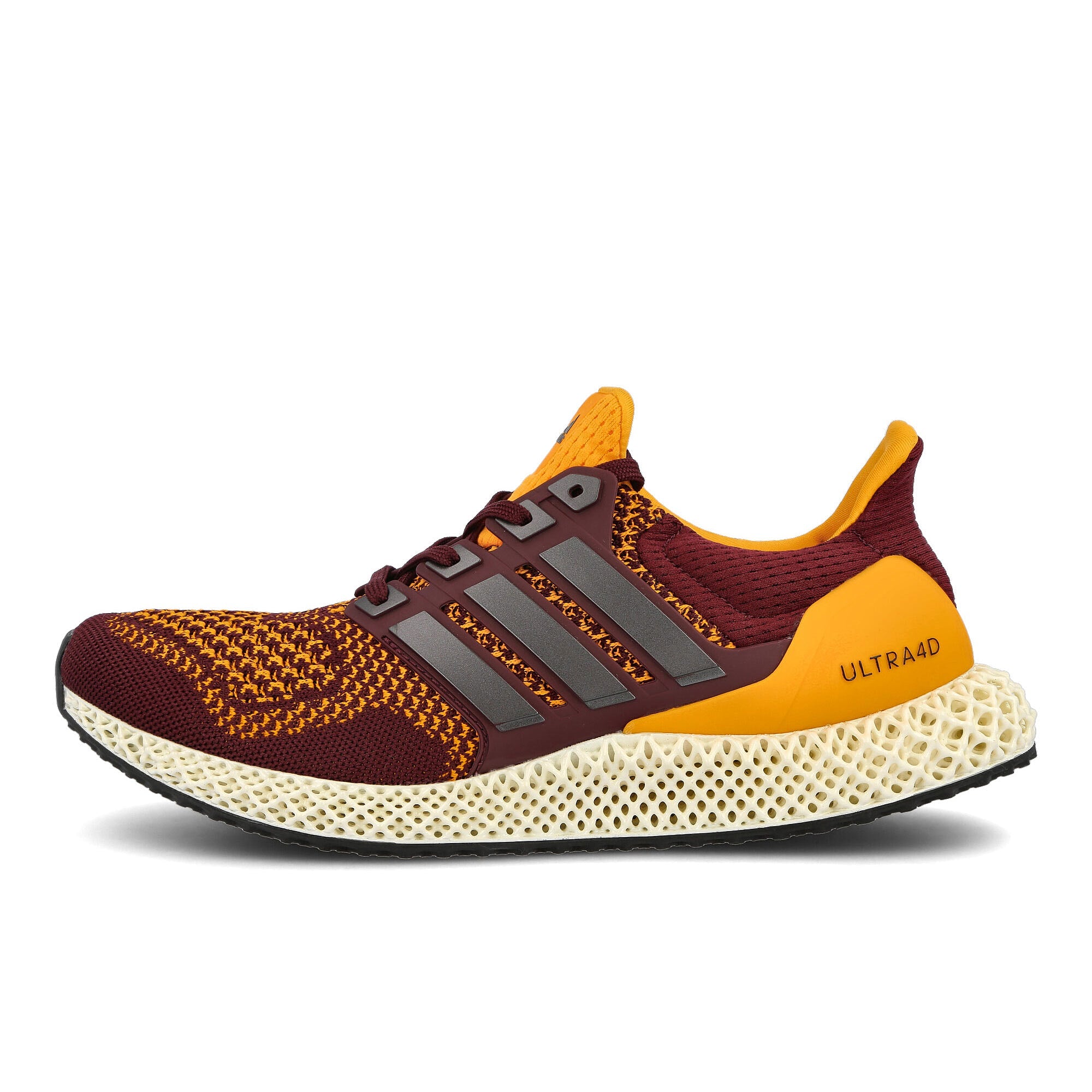 adidas ultra4d Maroon-Core Black-Semi Solar Gold Sneakers FY3960 | Overkill