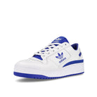 adidas wmns forum bold Footwear White-Footwear White-Team Royal Blue Sneakers  Close Up | Overkill