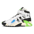 adidas Sankuanz x adidas Streetball Forum Footwear White / Silver Metallic / Solar Green Low Top Sneakers FY4721 | Overkill