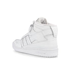 adidas forum mid Footwear White / Footwear White / Footwear White  Close-up | Overkill