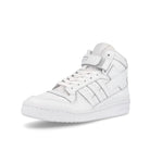 adidas forum mid Footwear White / Footwear White / Footwear White  Detailfoto | Overkill