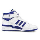 adidas forum mid Footwear White / Team Royal Blue / Footwear White   Material | Overkill