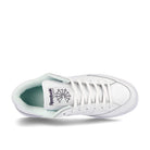 Reebok wmns ad court Footwear White / Aqua Dust / Dark Orchid  Detail view 1 | Overkill