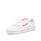 Reebok wmns club c 85 White / Ceramic Pink / Orange Flare  Detailfoto | Overkill