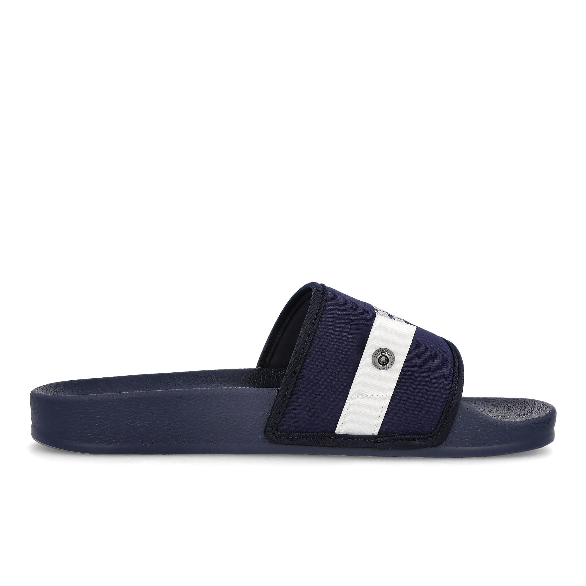adidas National Park Foundation x adidas Adilette Collegiate Navy / Footwear White / Collegiate Navy   Material | Overkill