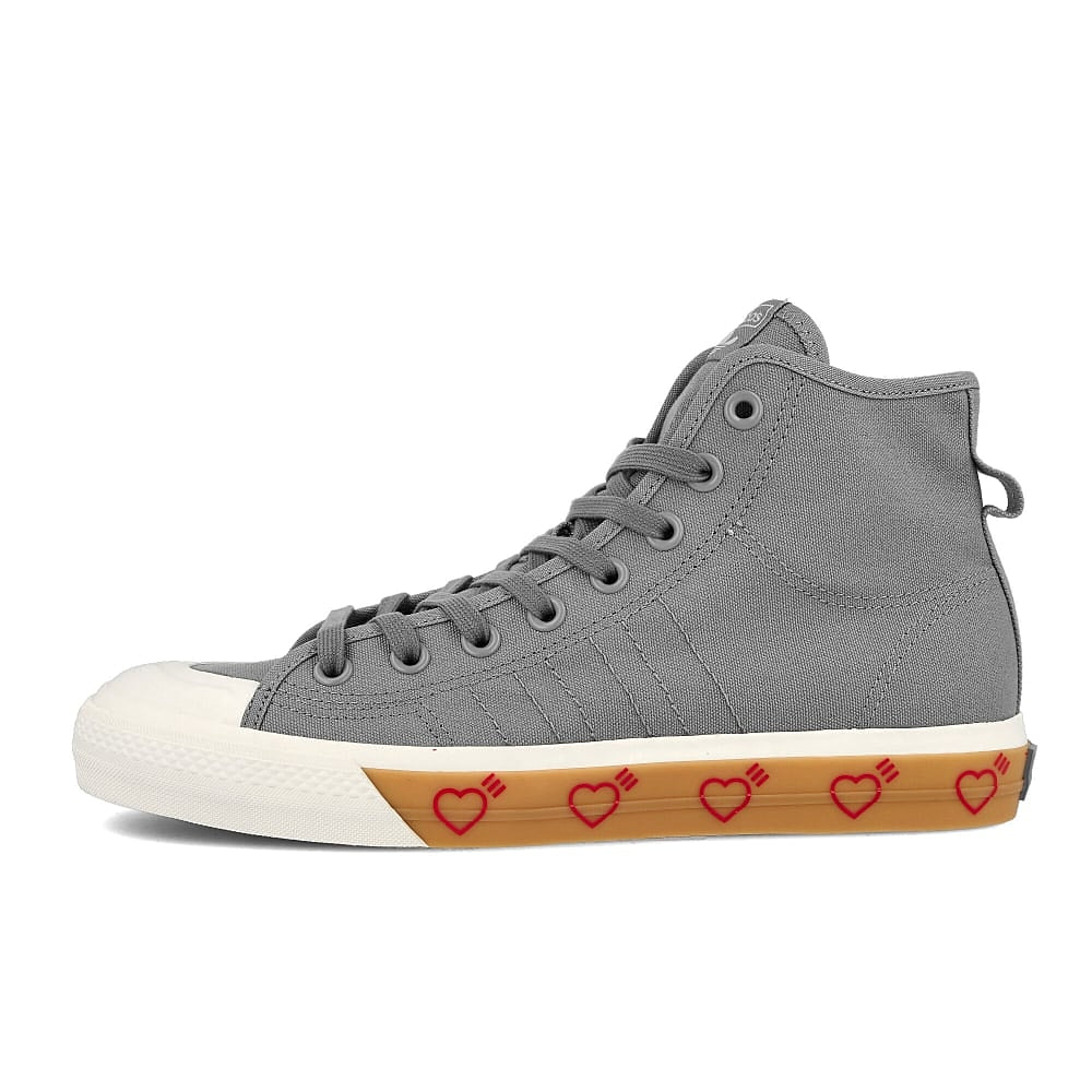 adidas Human Made x adidas Nizza Hi Grey Five-Grey Five-Grey Five Sneakers FY5187 | Overkill
