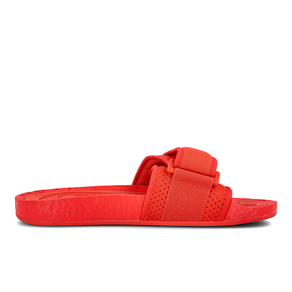 adidas Pharrell Williams x adidas Chancletas HU Active Red-Active Red-Active Red Slides, Sandals & Slippers  Silhouette | Overkill