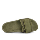 adidas Pharrell Williams x adidas Chancletas HU Olive Cargo-Olive Cargo-Olive Cargo Slides, Sandals & Slippers  Detailfoto | Overkill