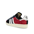 adidas campus 80s Collegiate Burgundy-Footwear White-Collegiate Navy Low Top Sneakers  Close Up | Overkill