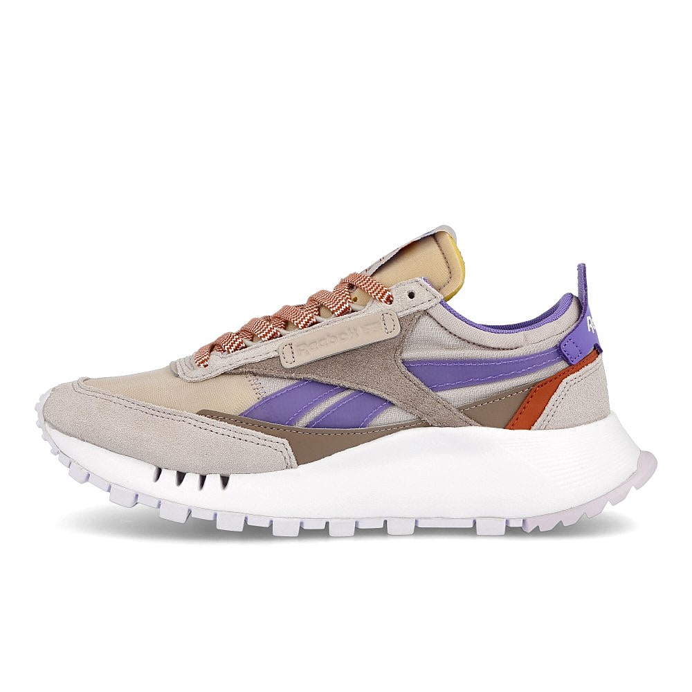 Reebok wmns classic legacy Sand Stone-Hyper Purple-Baked Earth Sneakers FY7434 | Overkill