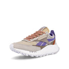 Reebok wmns classic legacy Sand Stone-Hyper Purple-Baked Earth Sneakers  Close Up | Overkill
