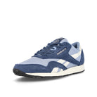 Reebok classic nylon Brave Blue-Brave Blue-Chalk Sneakers  Close Up | Overkill