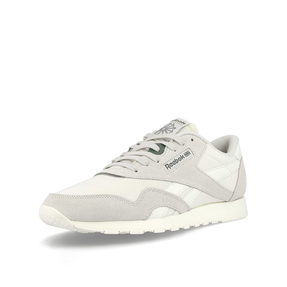 Reebok classic nylon Morning Fog / Harmony Green / Chalk  Detailfoto | Overkill