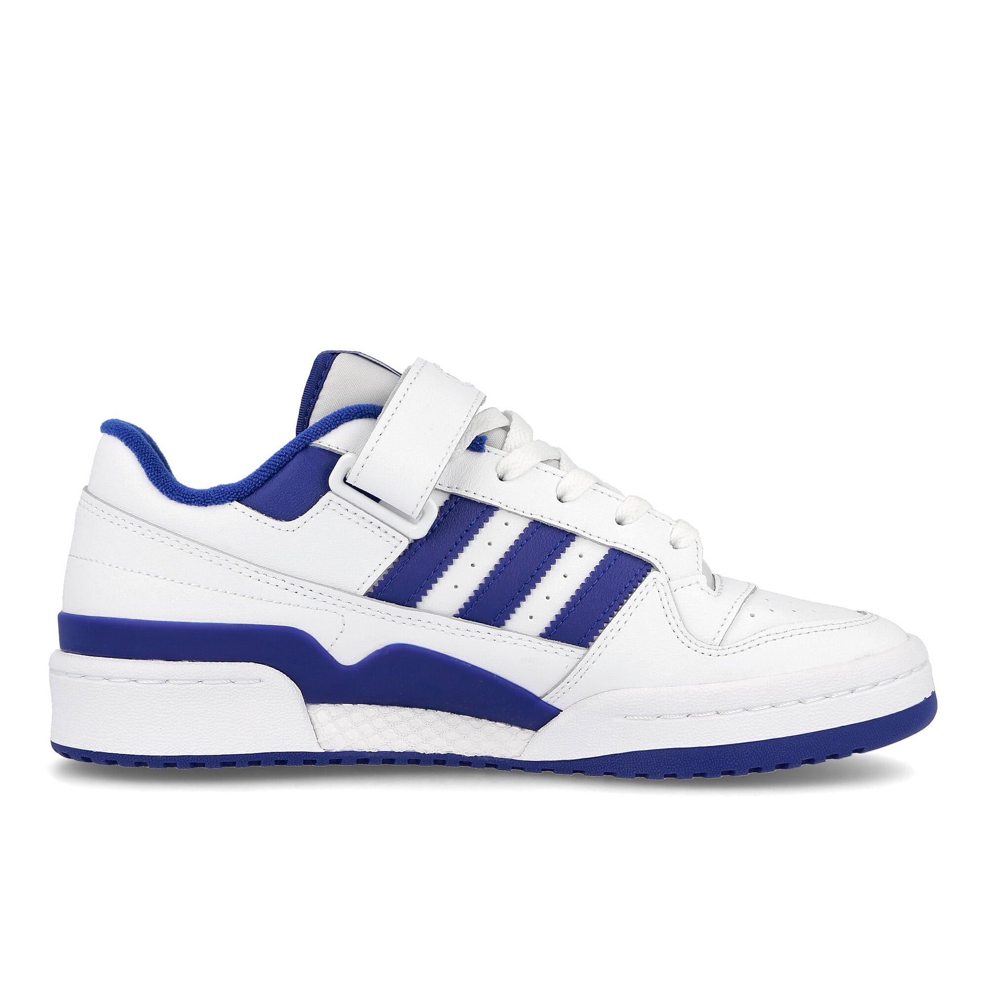 adidas Forum Low Footwear White-Footwear White-Team Royal Blue Sneakers  Silhouette | Overkill