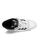 adidas forum mid Footwear White-Core Black-Footwear White Sneakers  Detailfoto | Overkill