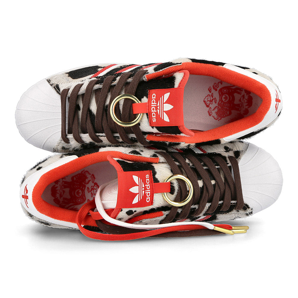 adidas superstar Footwear White-Lush Red-Off White Sneakers  Detailfoto | Overkill