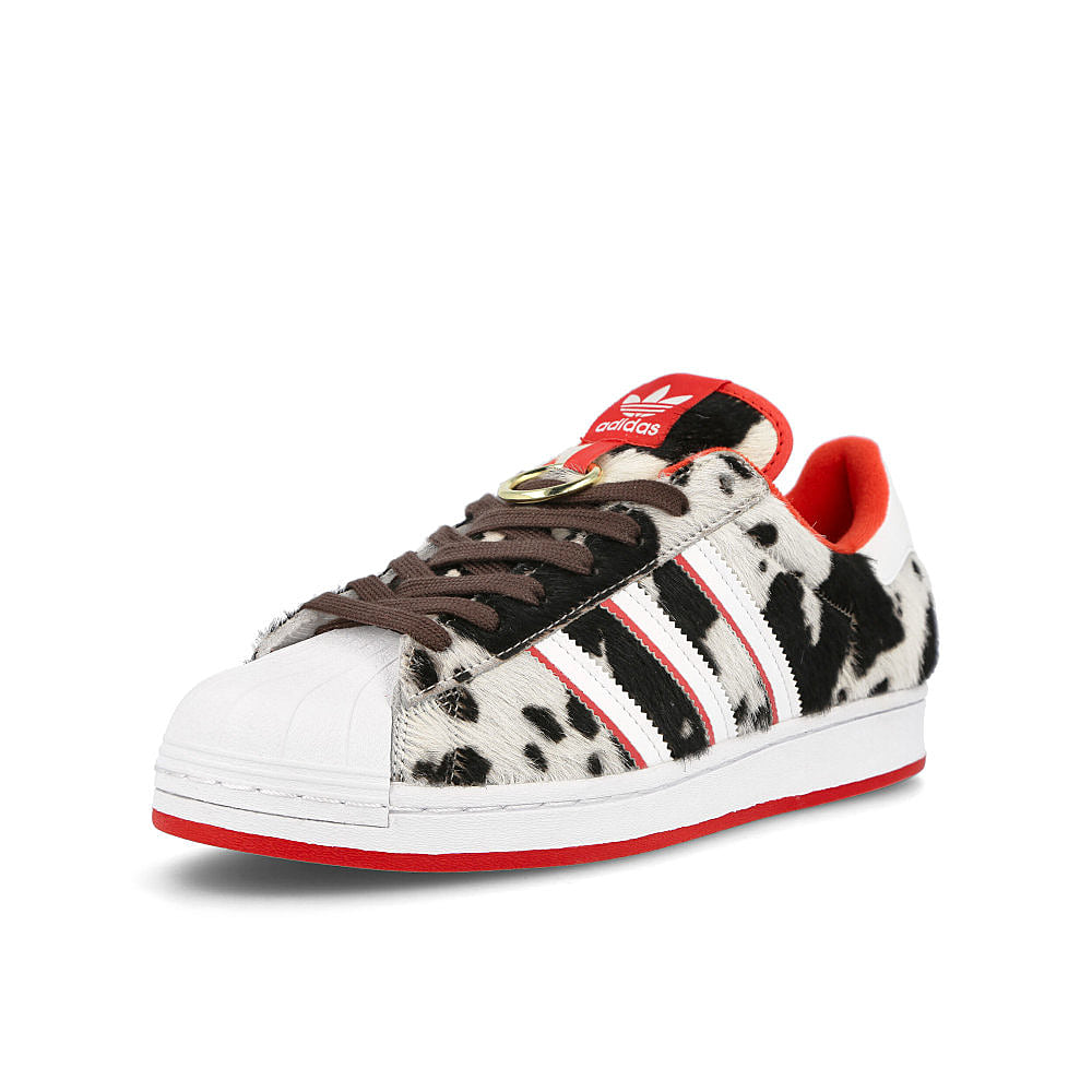 adidas superstar Footwear White-Lush Red-Off White Sneakers  Close Up | Overkill