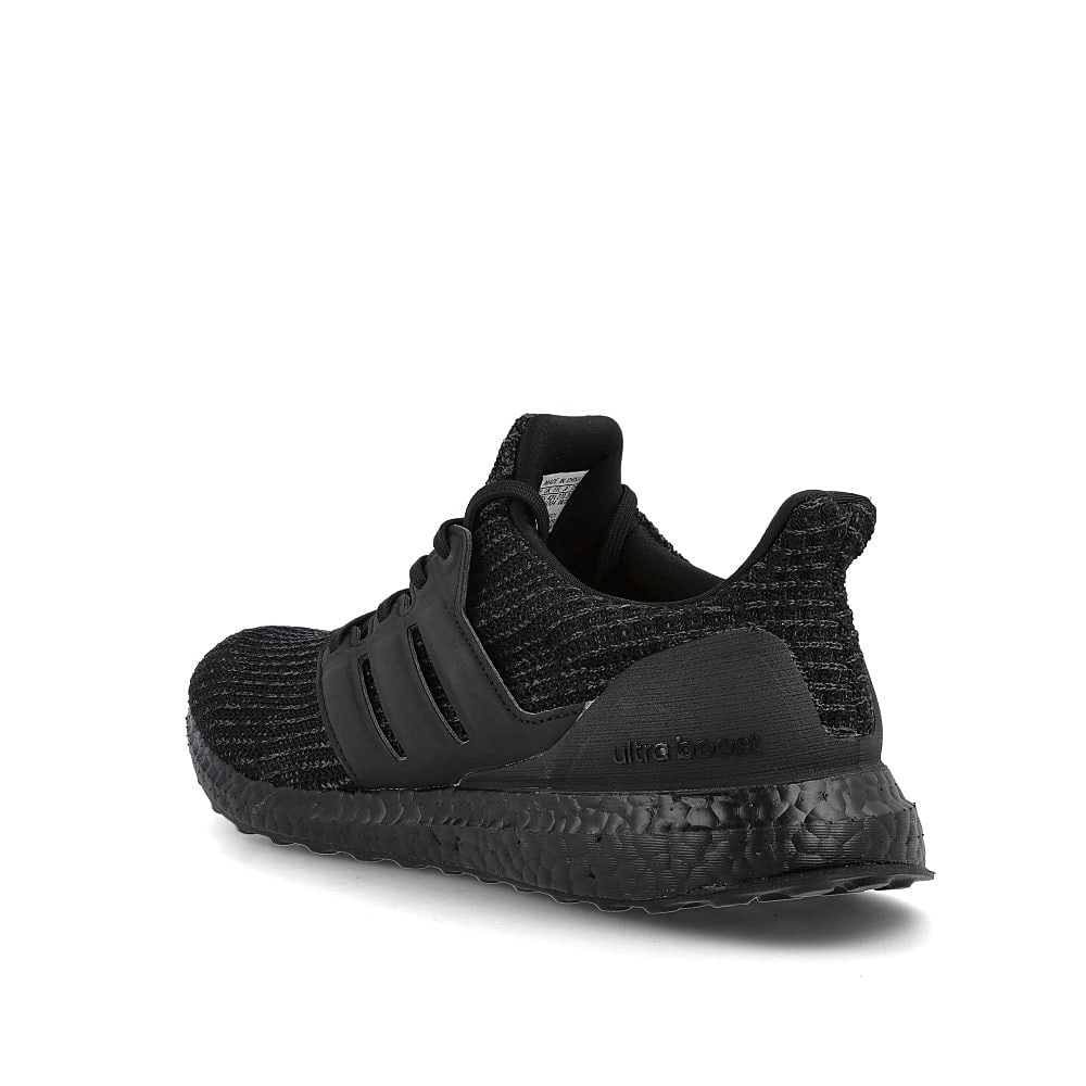 adidas ultraboost 4.0 dna Core Black / Core Black / Active Red  Close-up | Overkill
