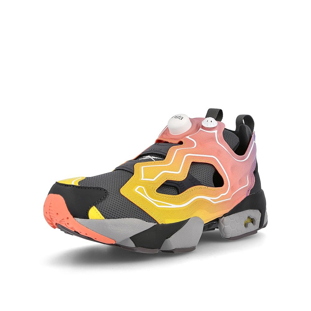 Reebok instapump fury og True Grey / True Grey / Alert Yellow  Detailfoto | Overkill