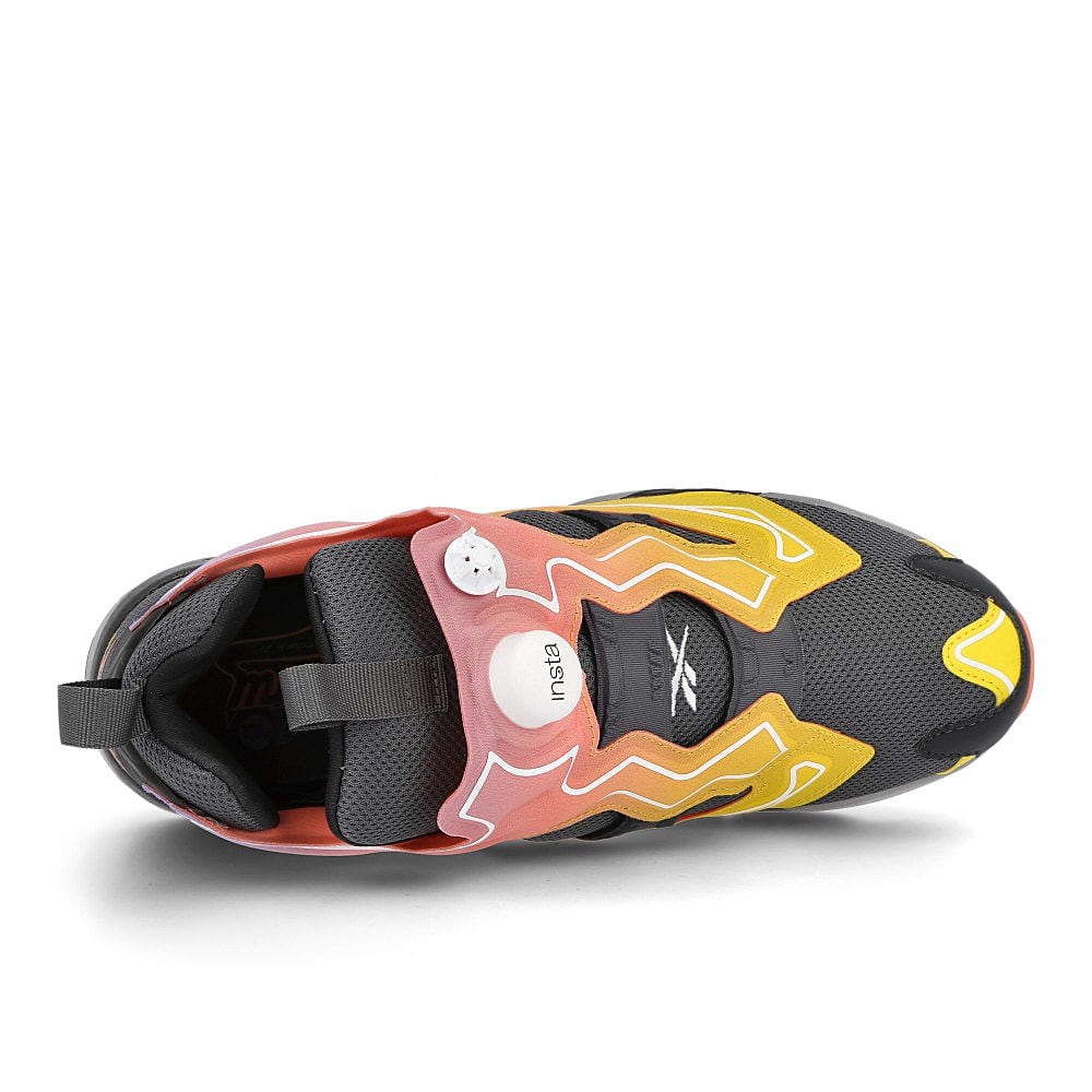 Reebok instapump fury og True Grey / True Grey / Alert Yellow  Detail view 1 | Overkill